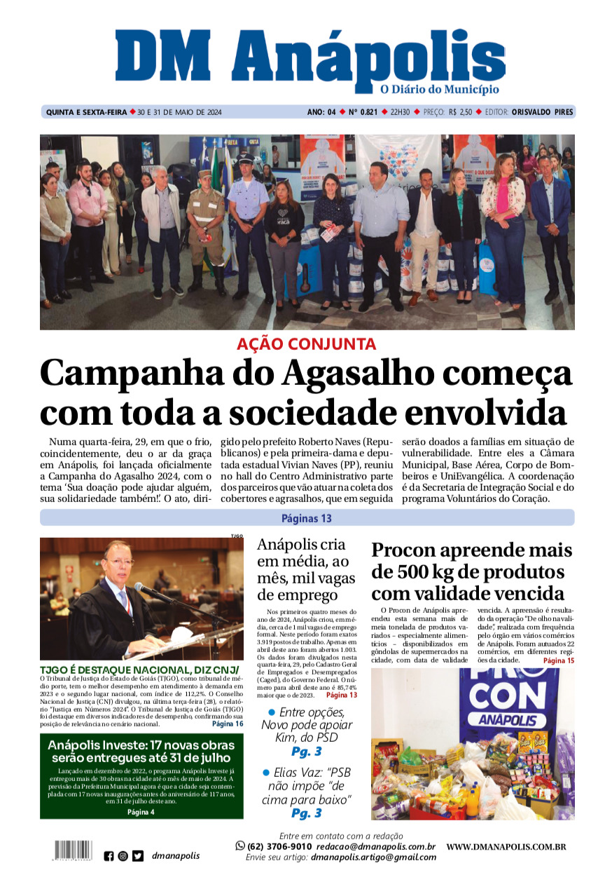 Edição EDIÇÃO2024-05-30